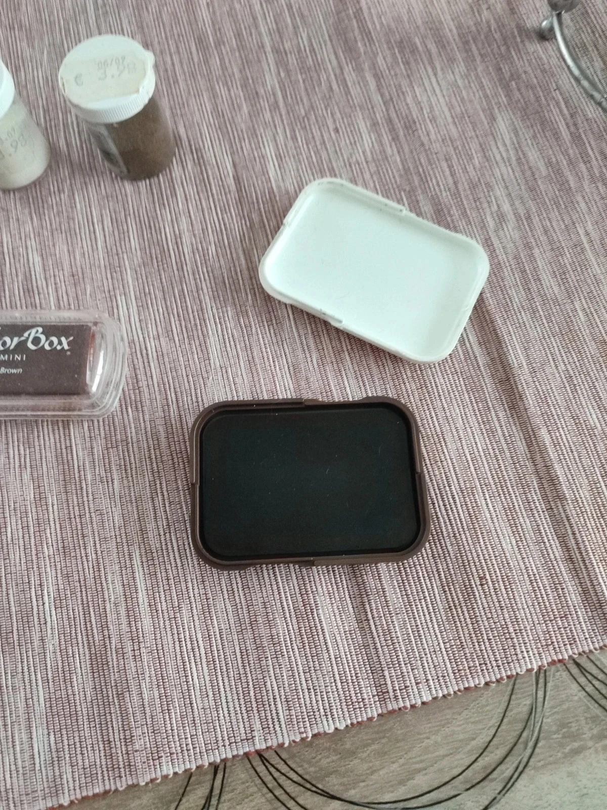 Tampões e lantejoulas para embossar – photo 2